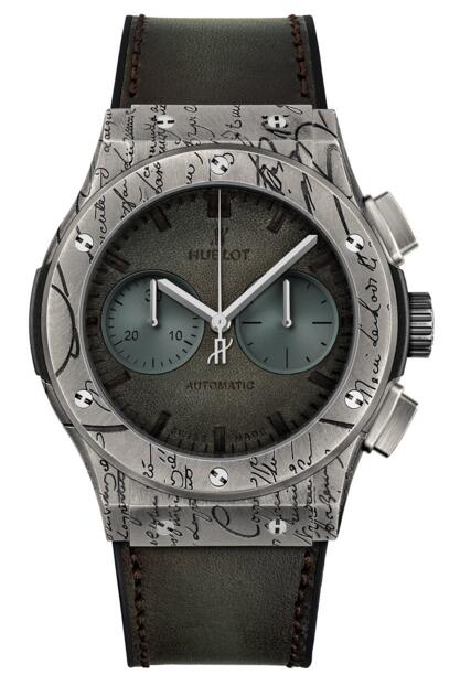 Hublot Classic Fusion Chronograph 521.NX.05IB.VR.BER19 Berluti Cold Brown fake watch
